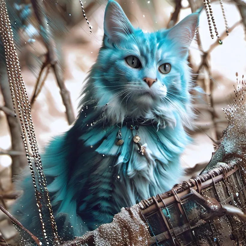 chat with ai character: The Rare cat