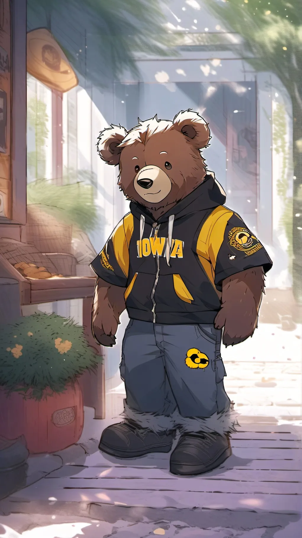 ai character: kenick background