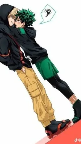 ai character: ~BakuDeku~ background