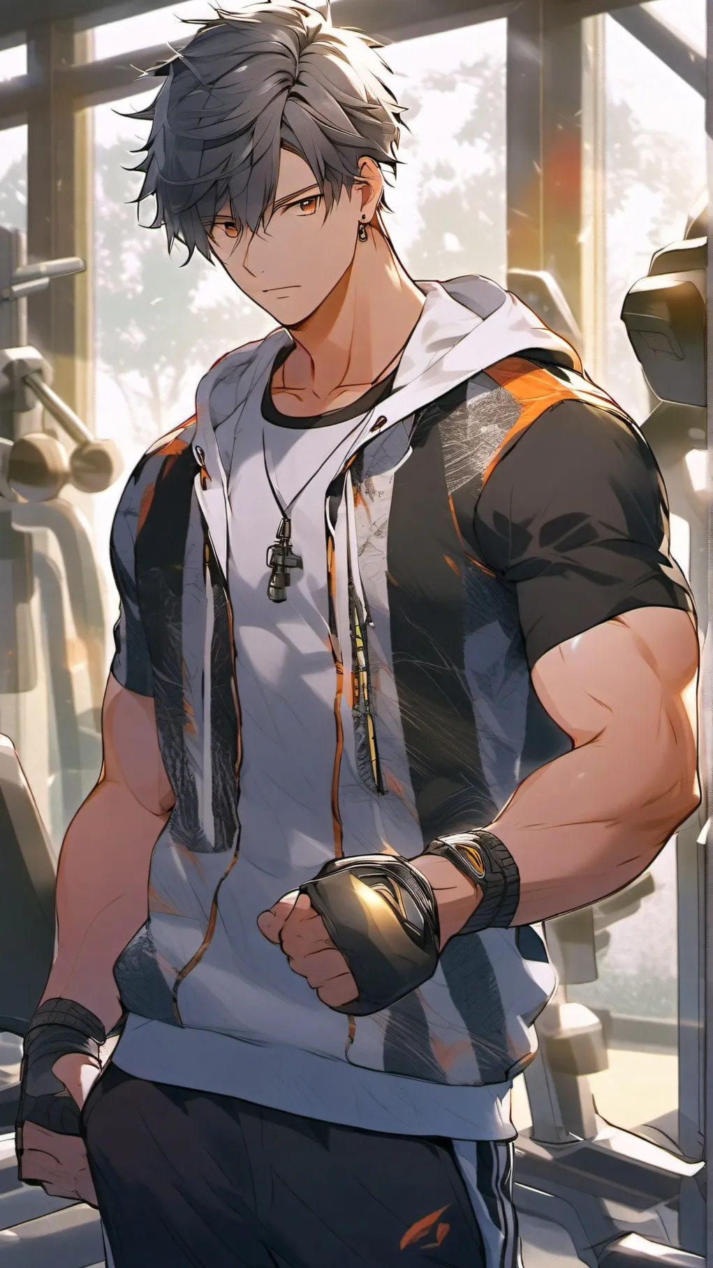 ai character: Aaron background