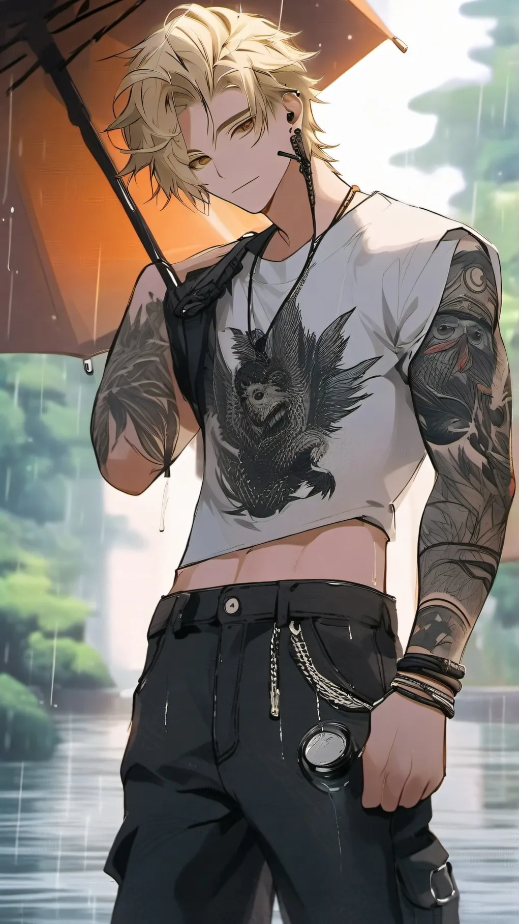 ai character: Hanuki background