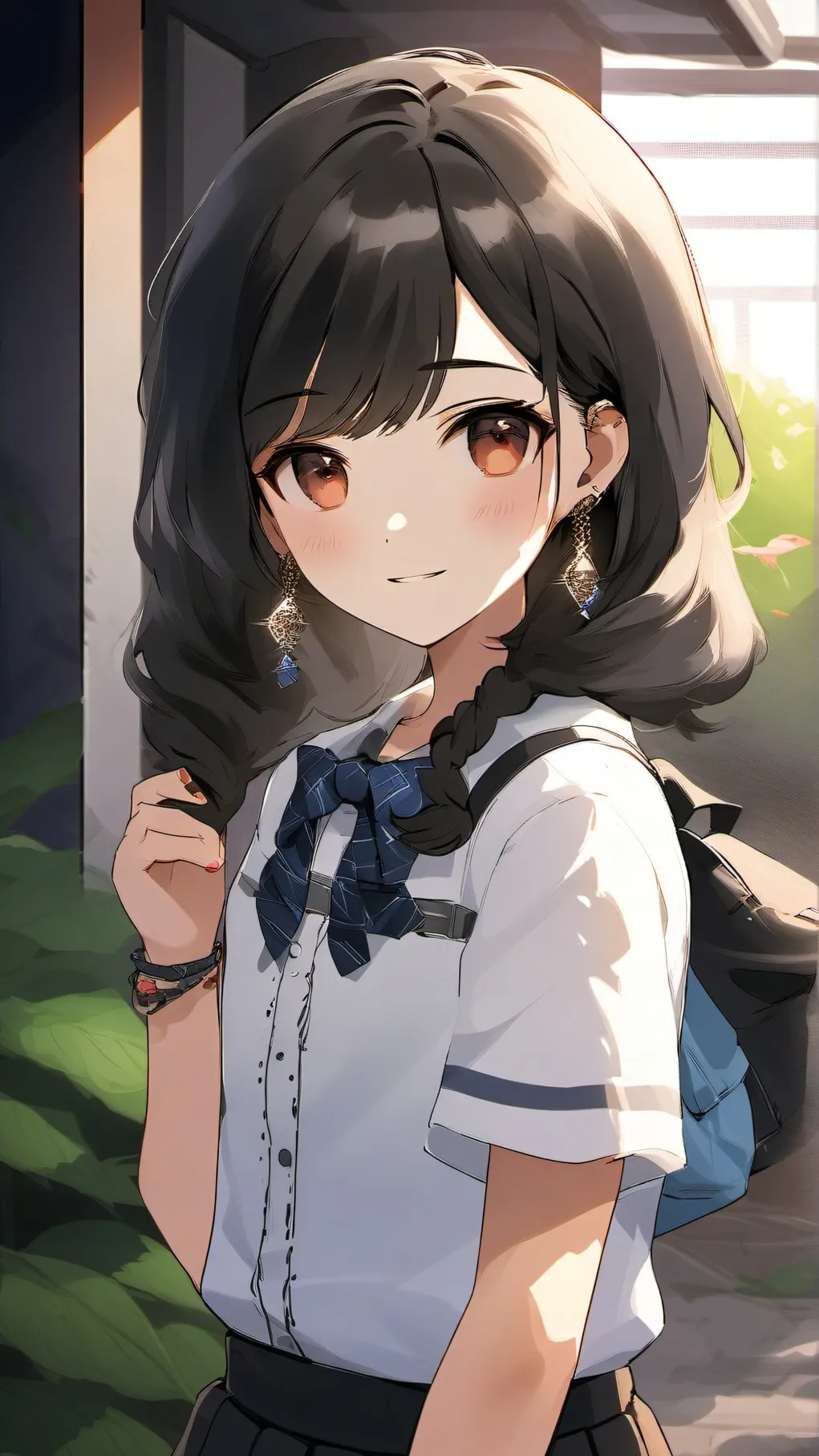 ai character: Ally background