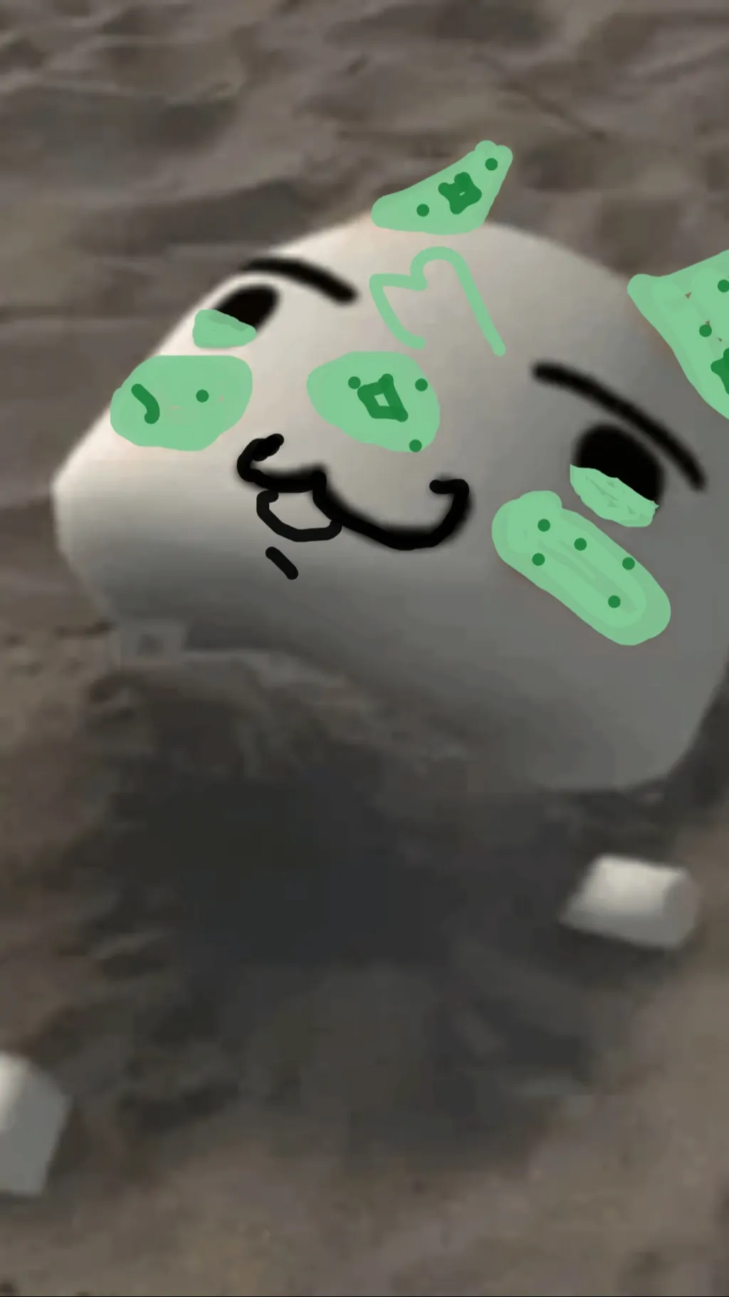 ai character: Clover background