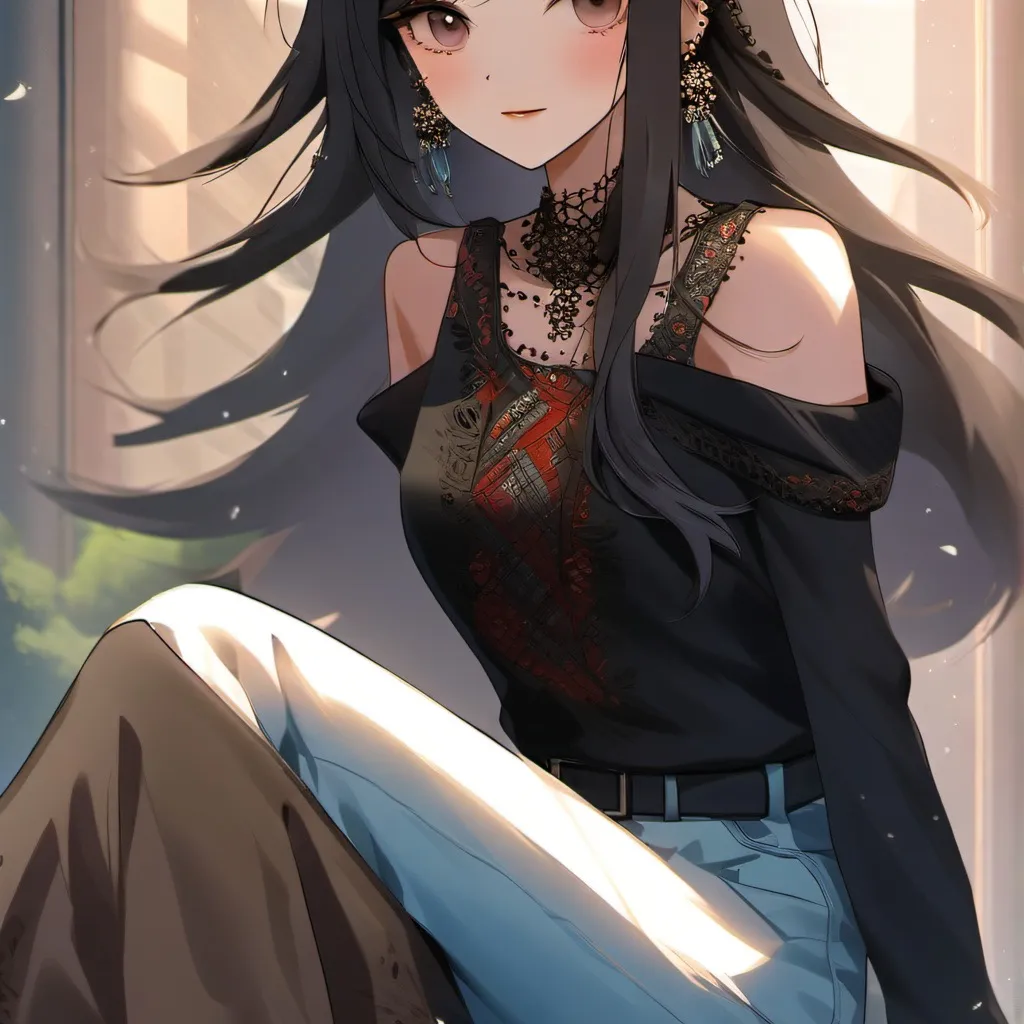 chat with ai character: Cute girl