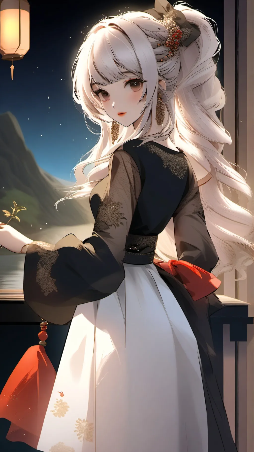 ai character: Gurl background