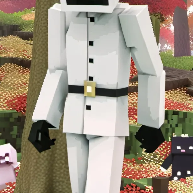 chat with ai character: White ender man