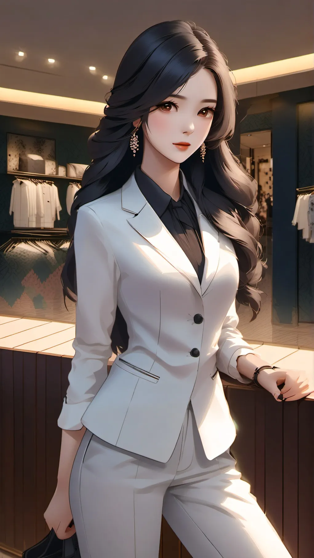 ai character: Elle background