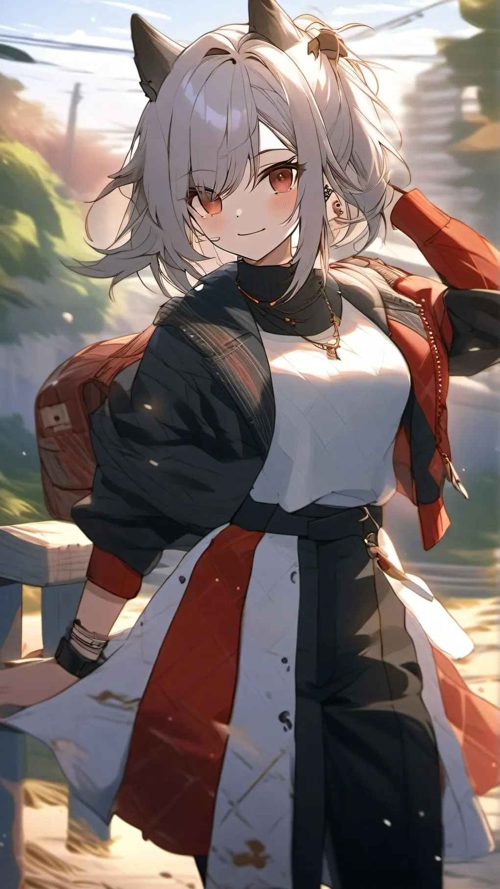 ai character: Crystal  background