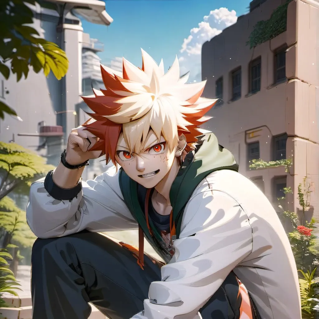 chat with ai character: Bakugo x u