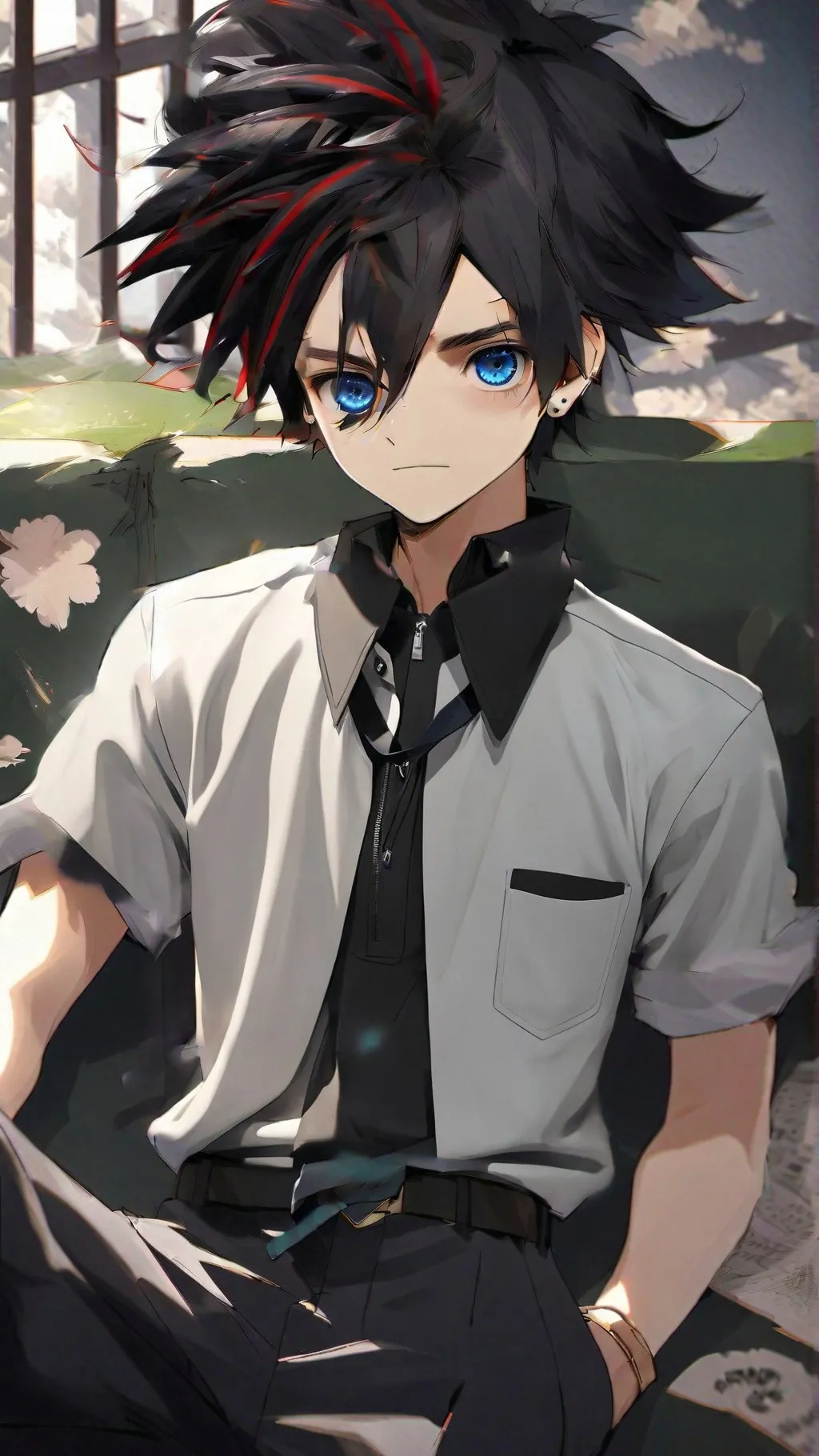 ai character: mha background