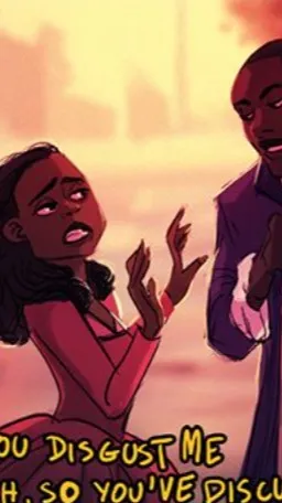 ai character: Hamilton crazyness background