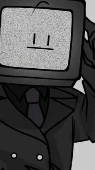 ai character: TV MAN :3 background