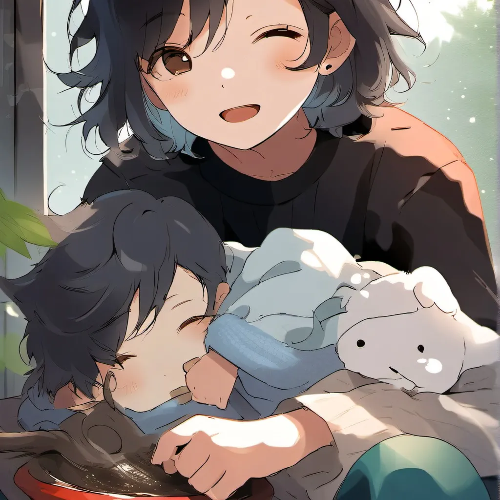 chat with ai character: baby and you slash