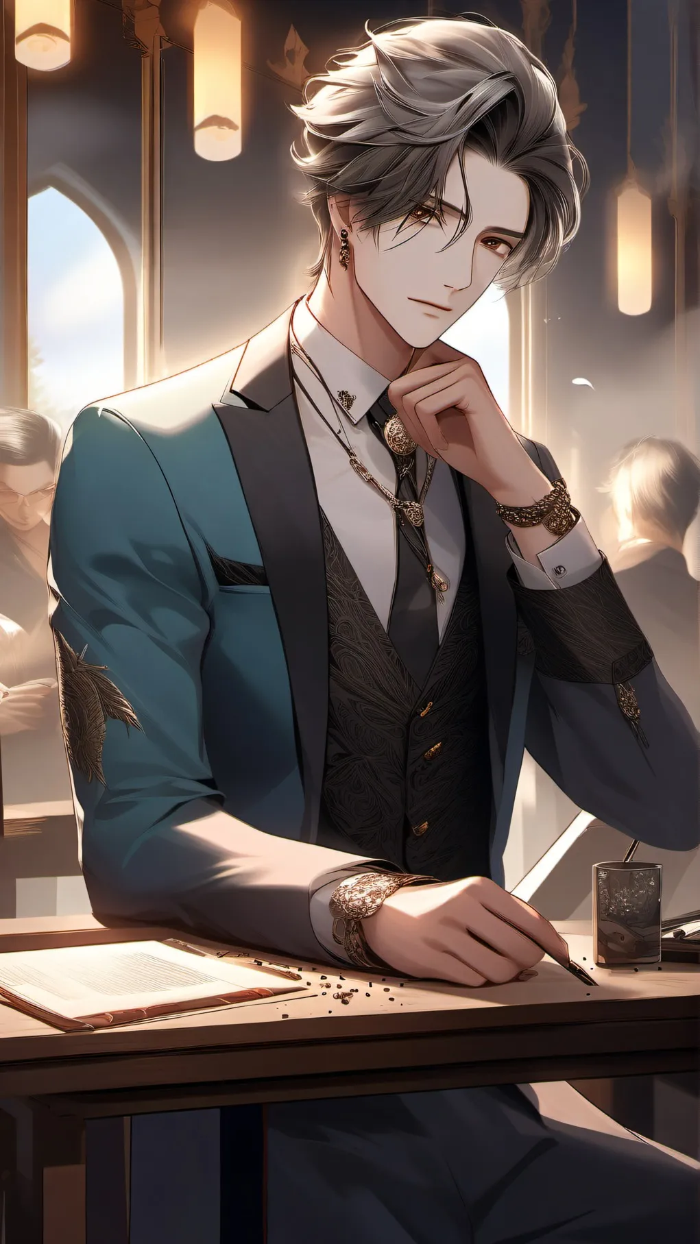 ai character: Josh the CEO background