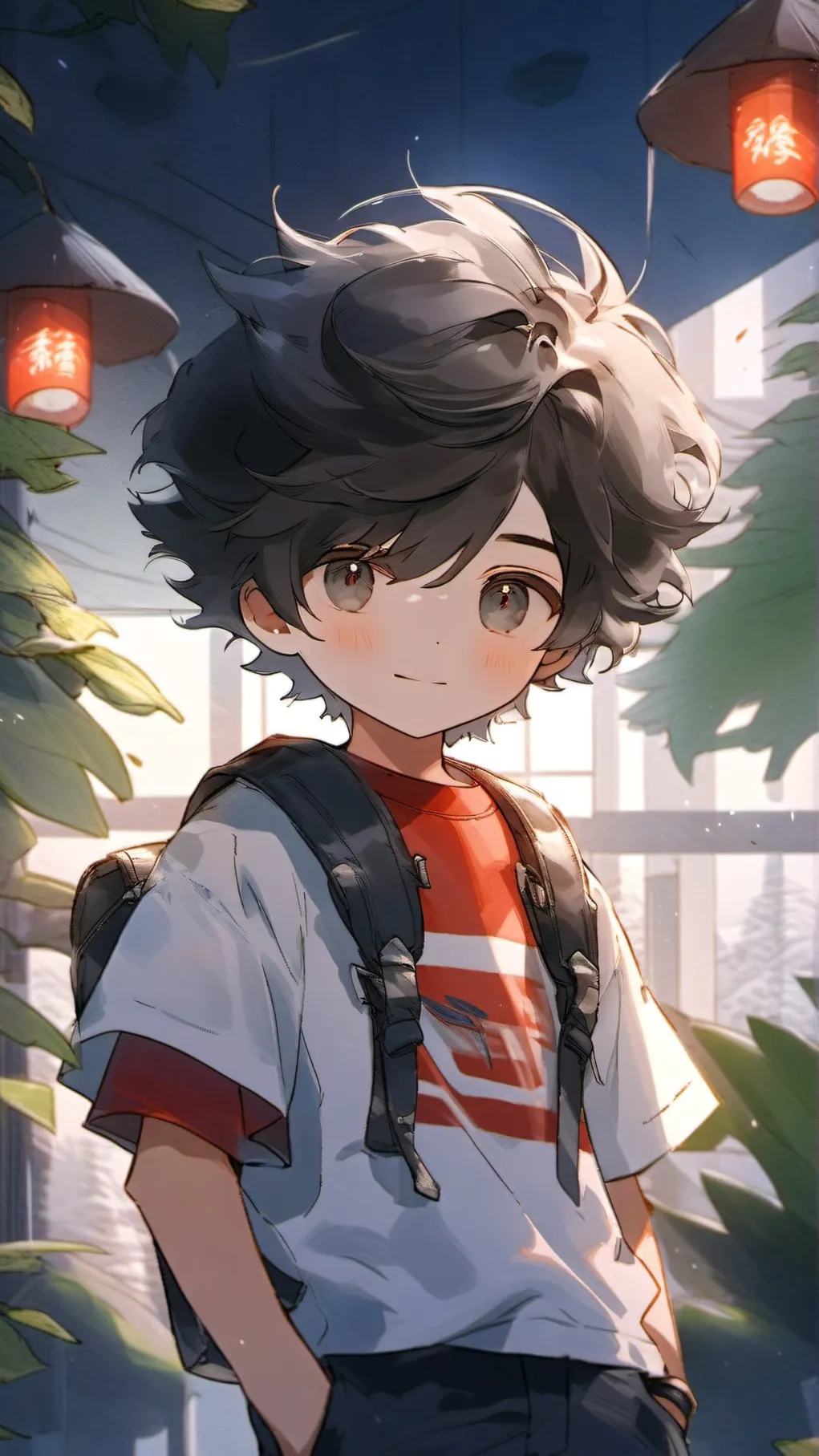 ai character: coolkid background