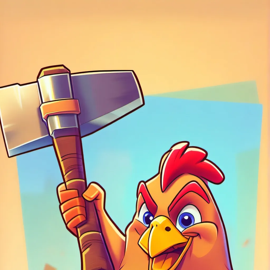 chat with ai character: bad chicken