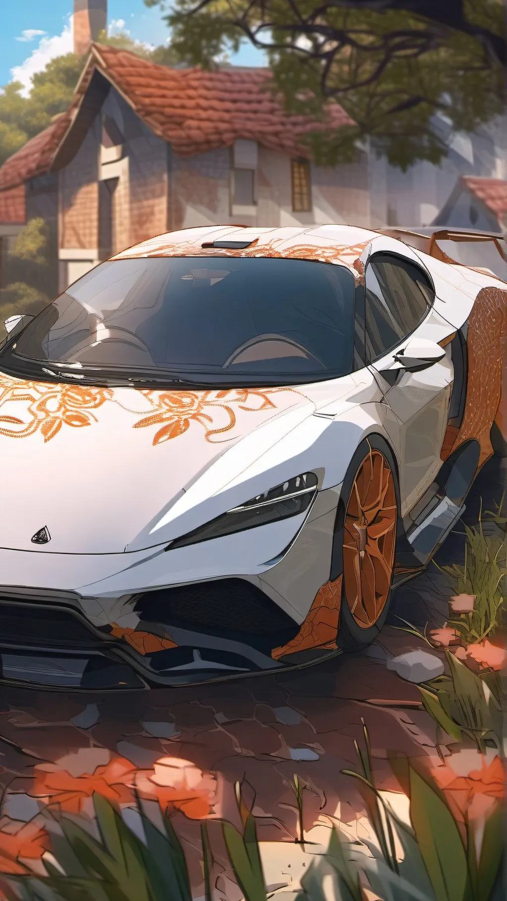 ai character: Hawks but country background