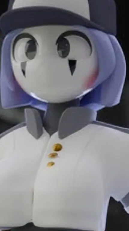 ai character: female staff bot background