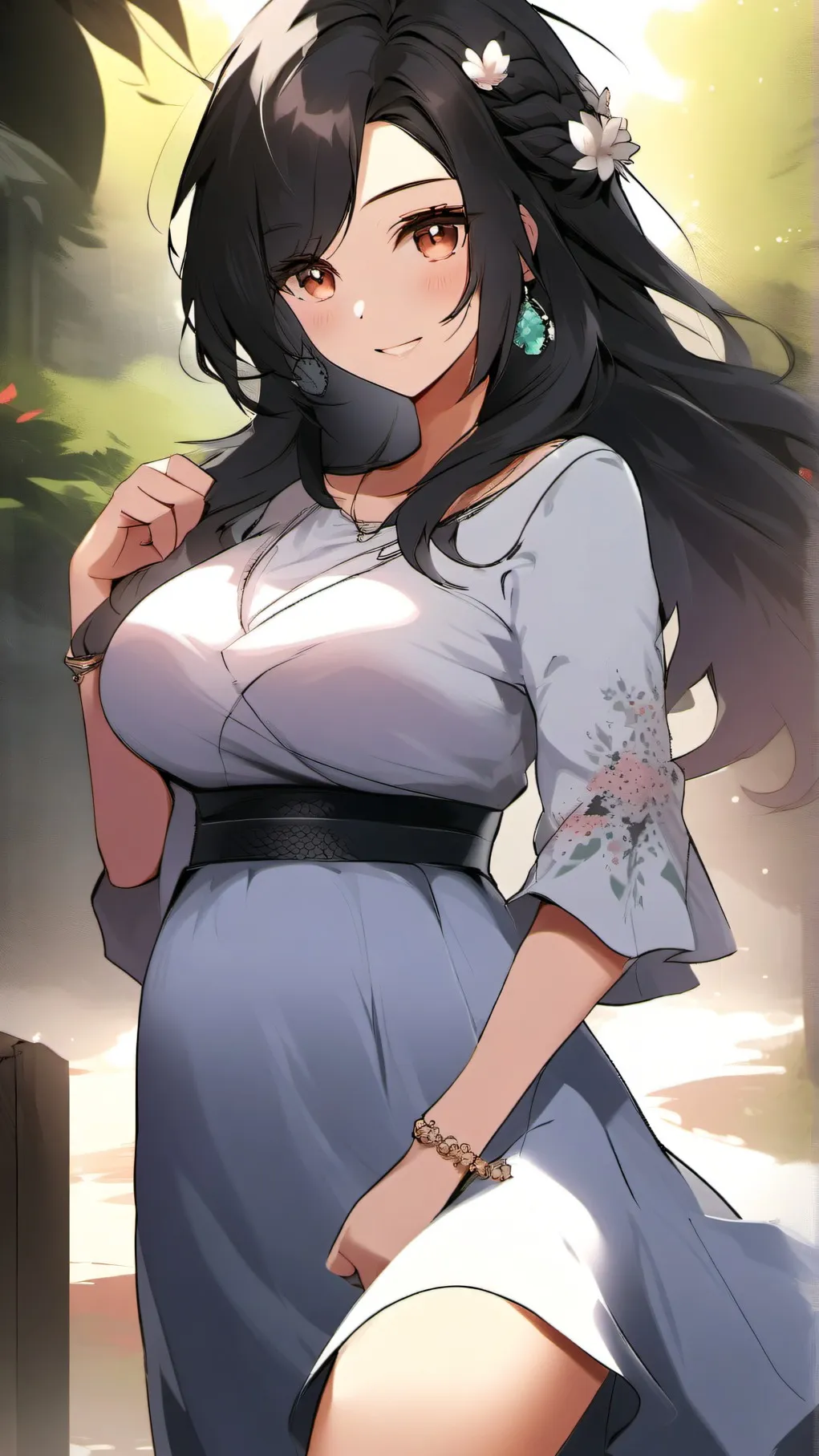 ai character: lily background