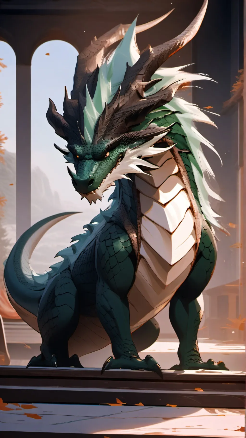 ai character: Dragon family background