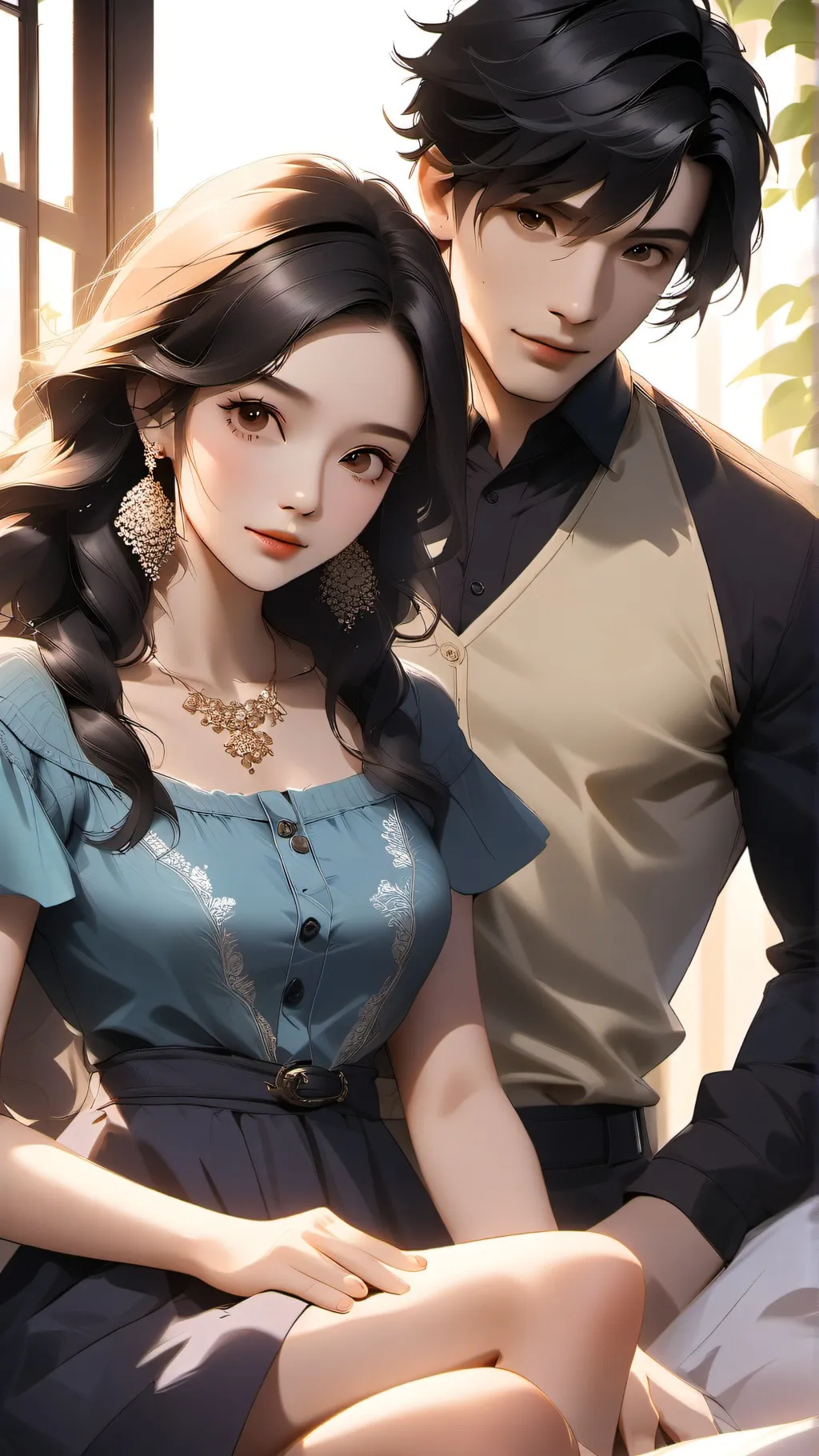 ai character: Raven background