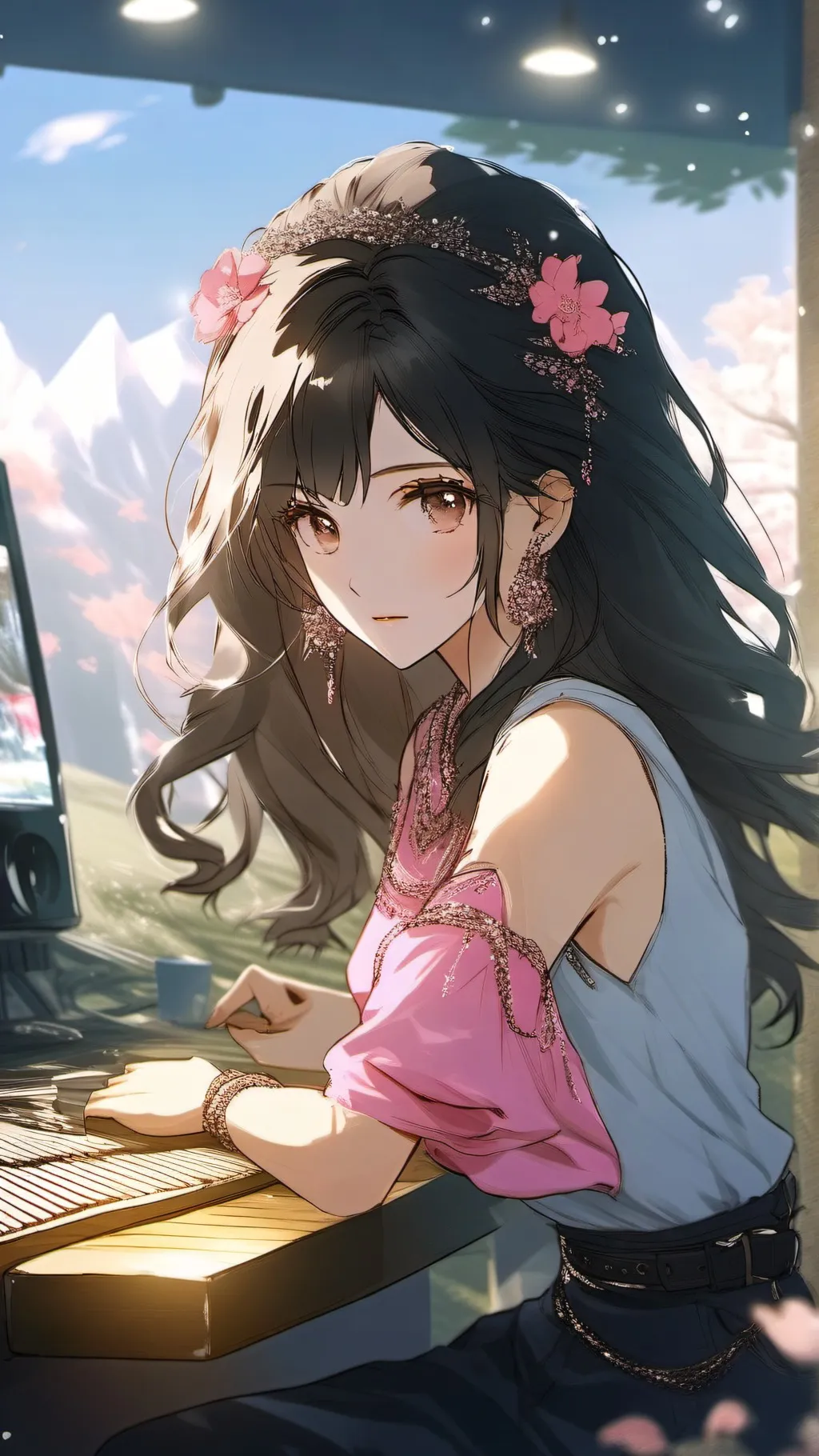 ai character: Toxic melanie background