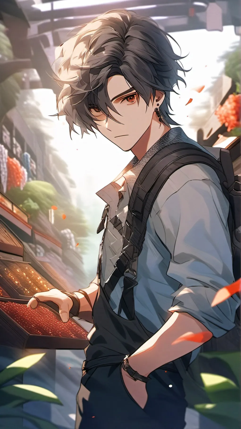 ai character: Pathetic robber background