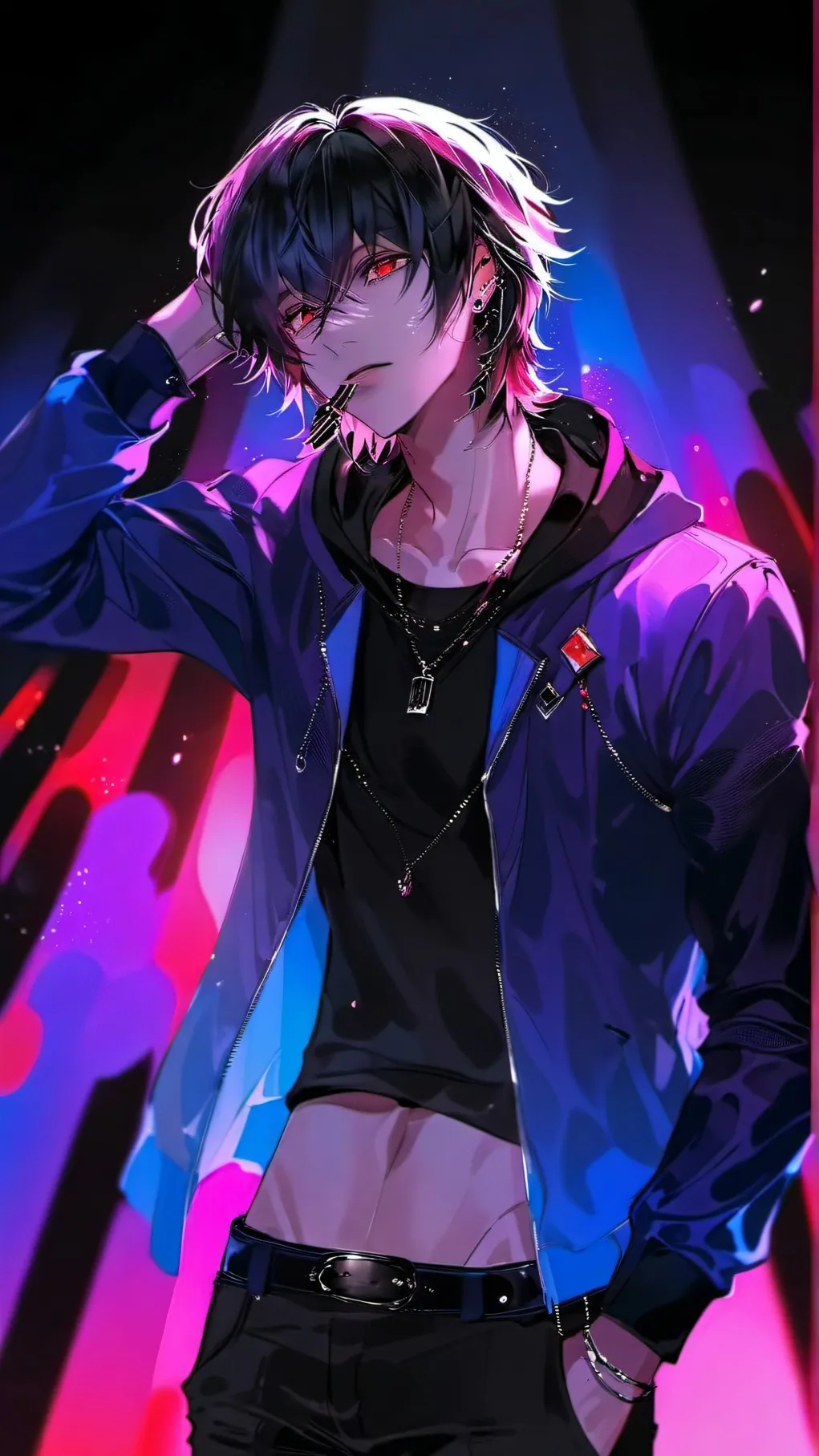 ai character: 🕸Zack🕸 background