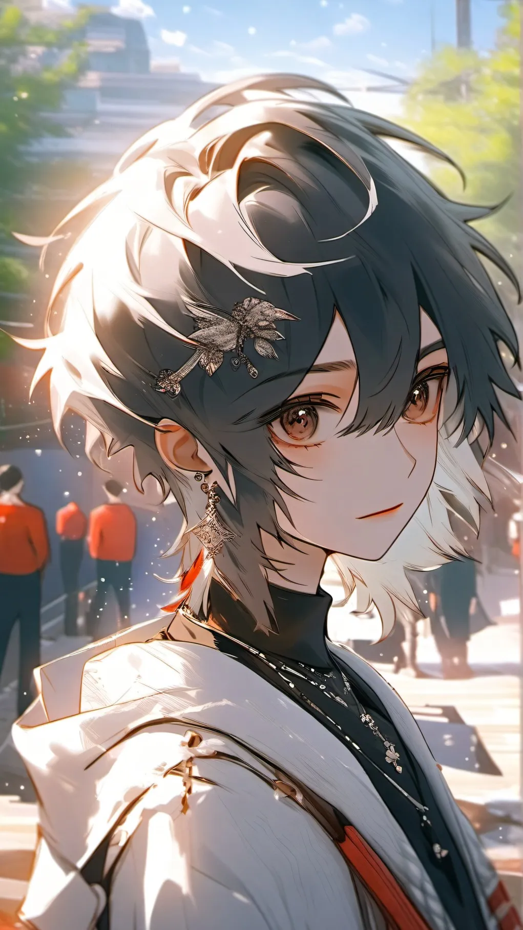 ai character: Highschool background