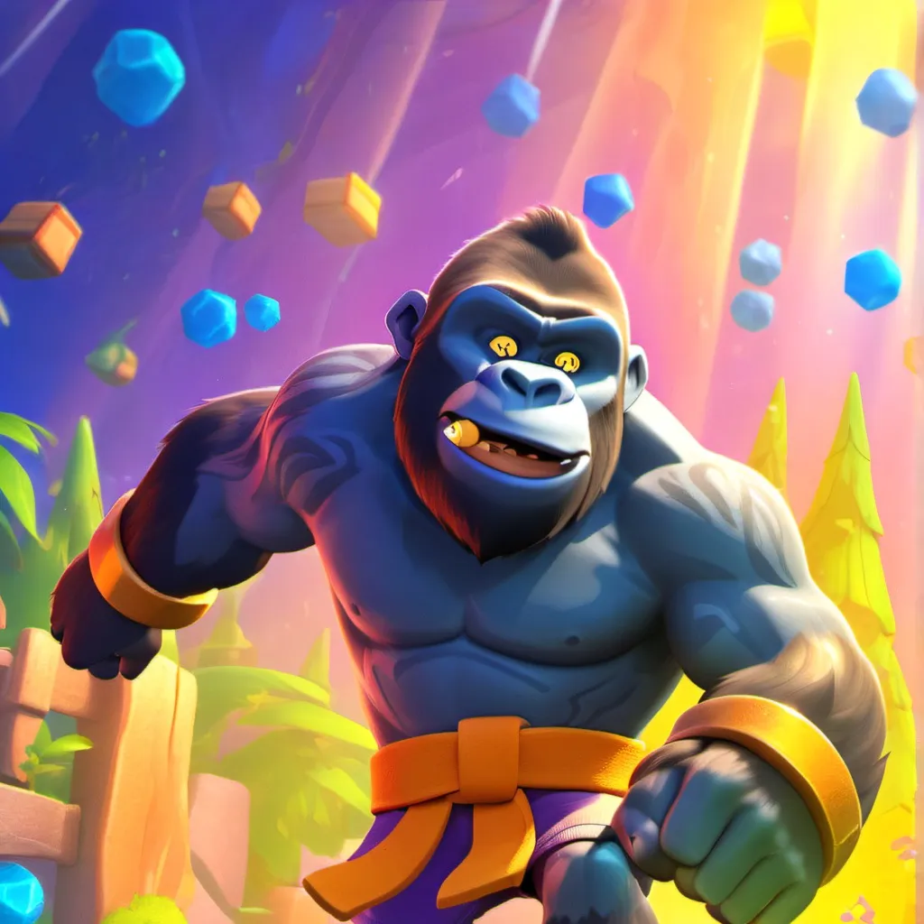 chat with ai character: Gorilla tag family