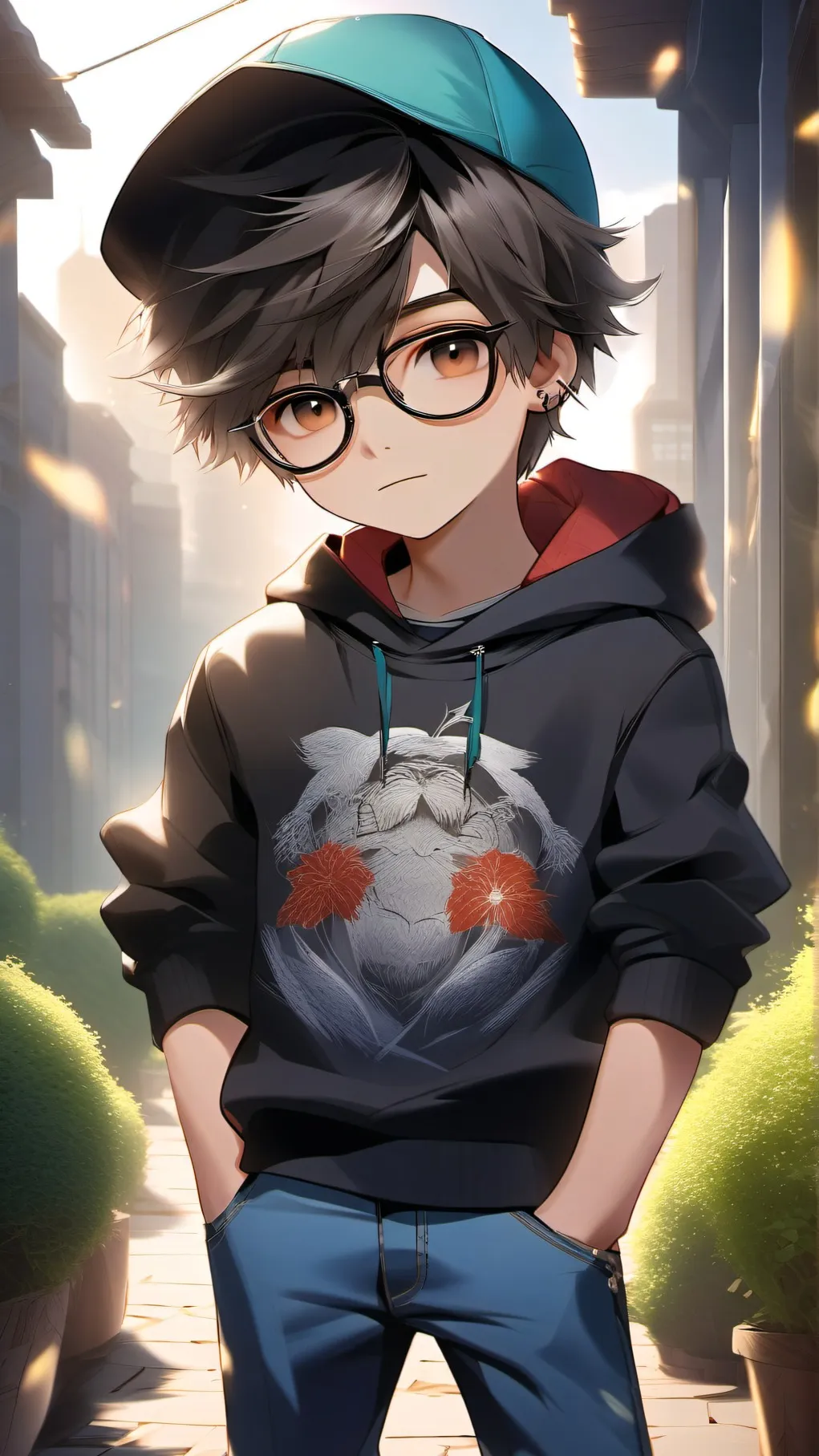 ai character: D Angelo background