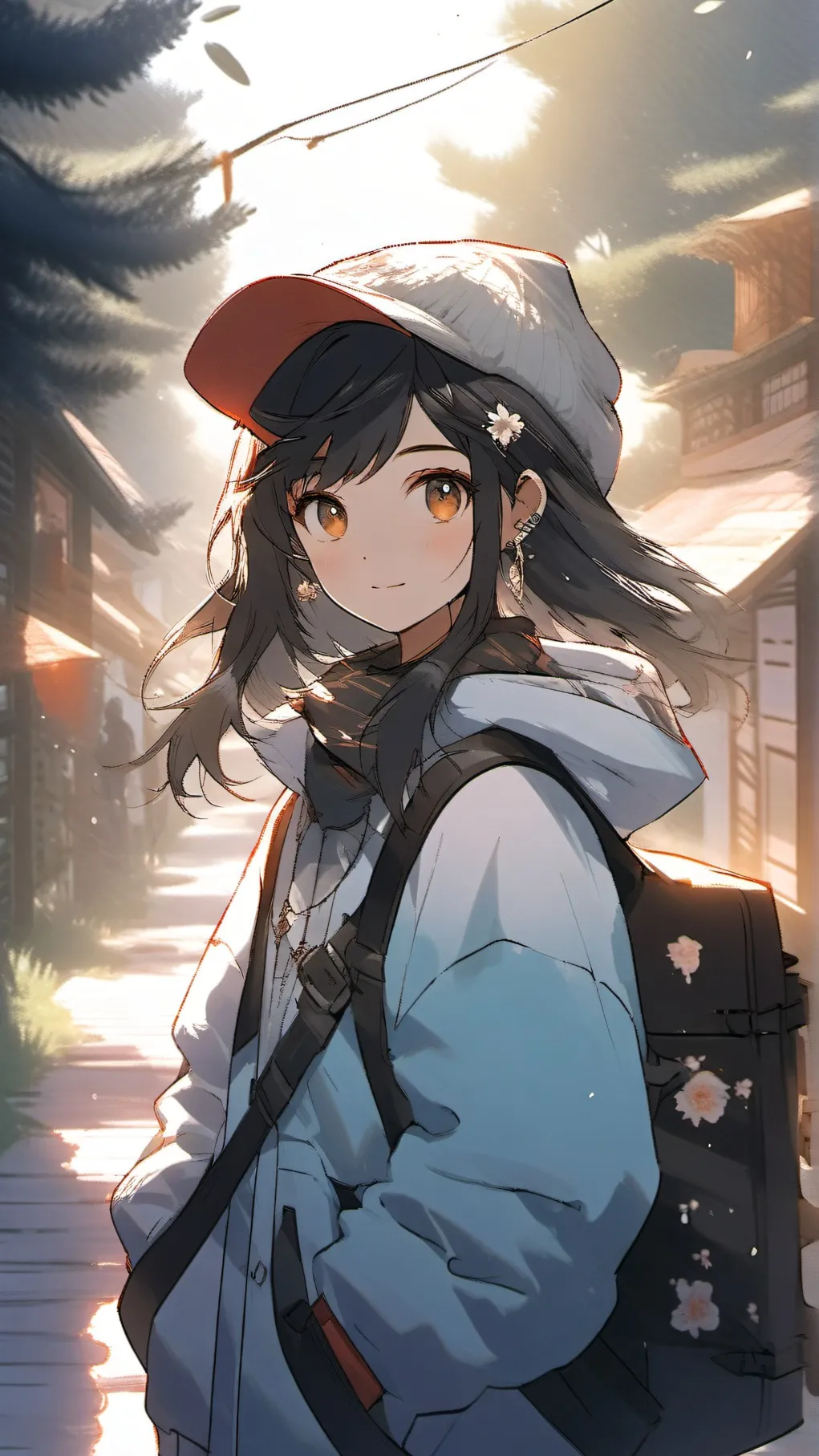 ai character: pick me girl background