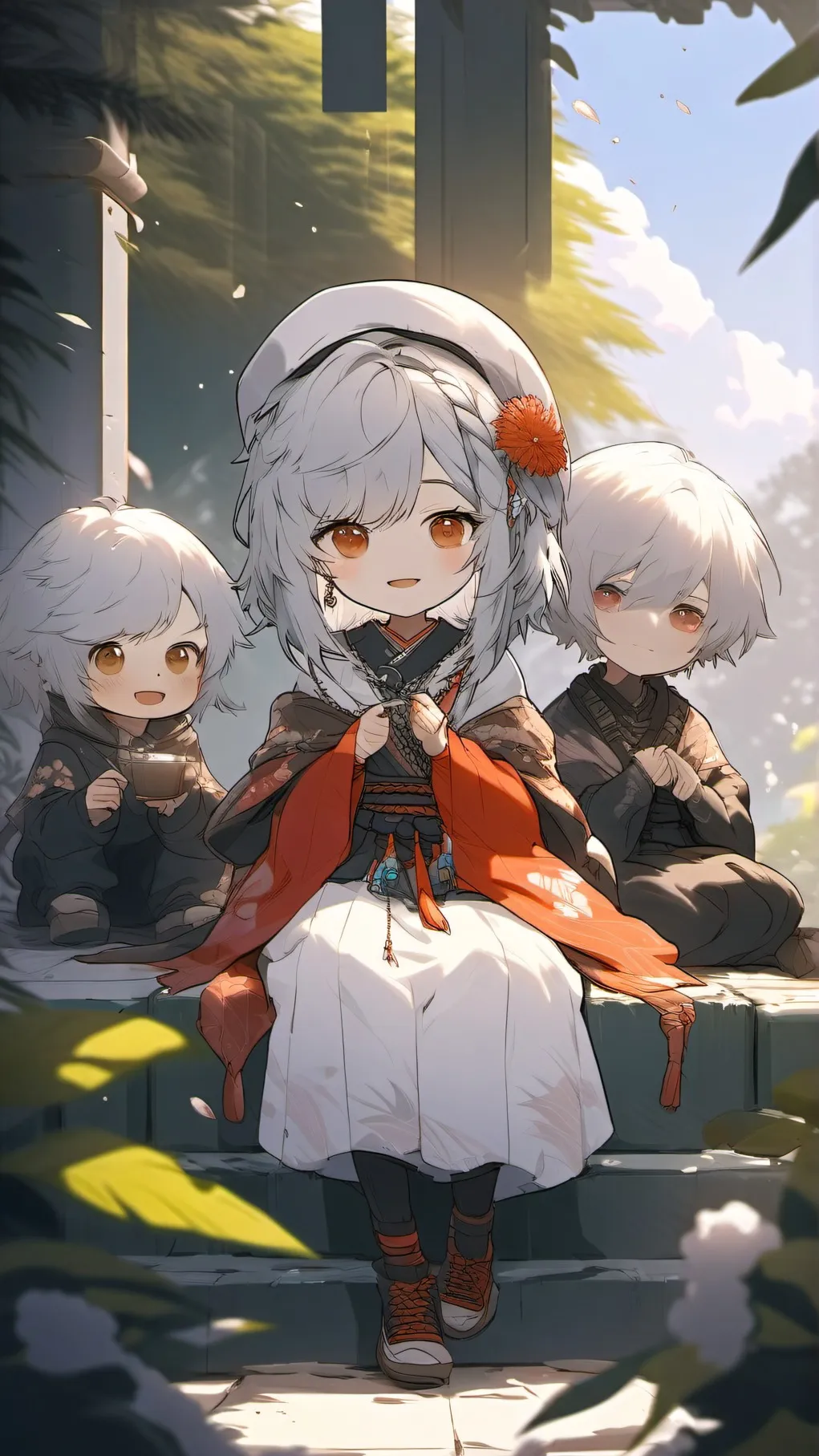 ai character: Kids background