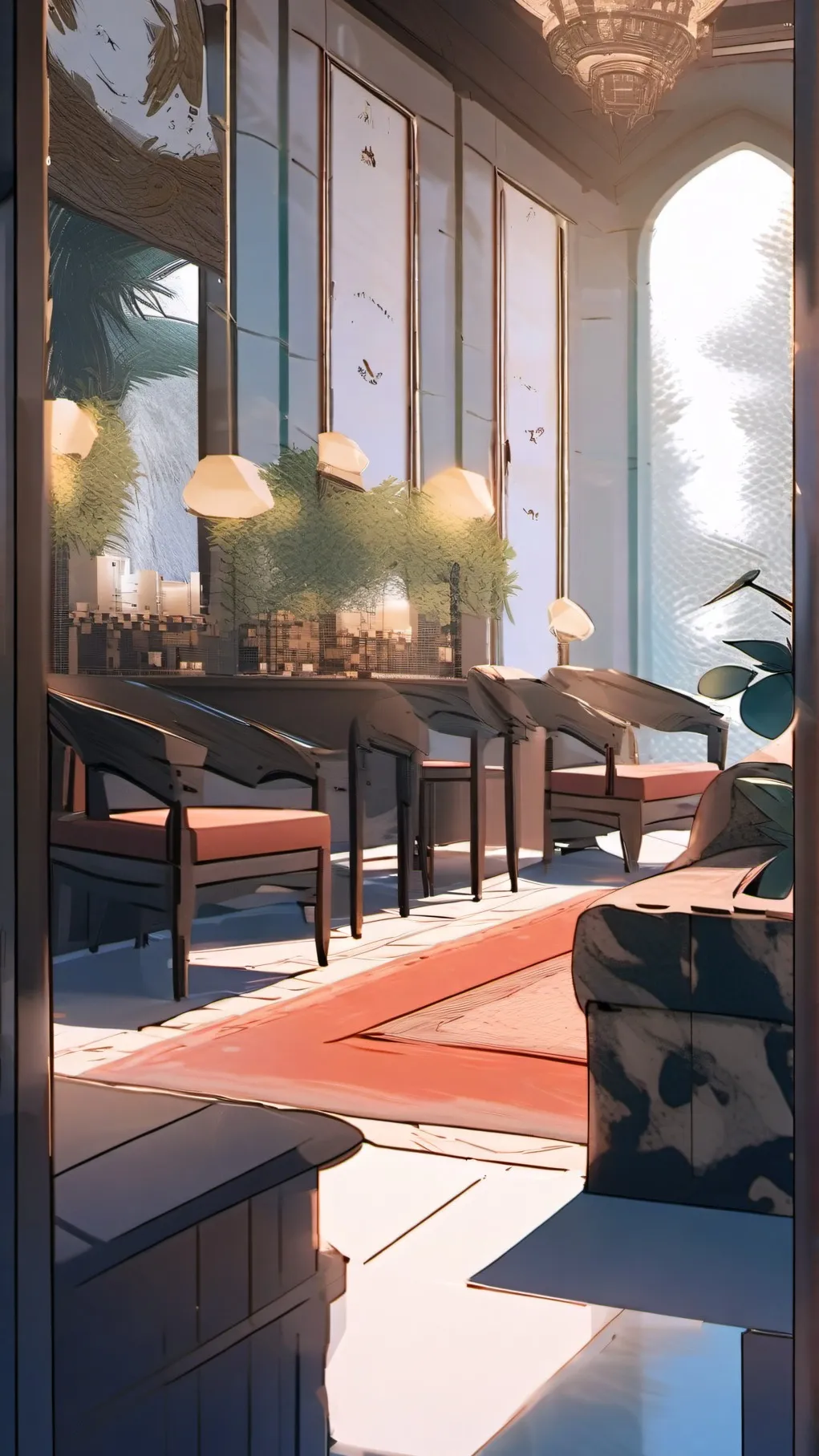 ai character: Hazbin hotel   =] background