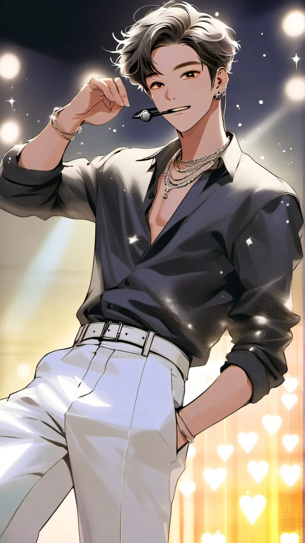 ai character: Конч background