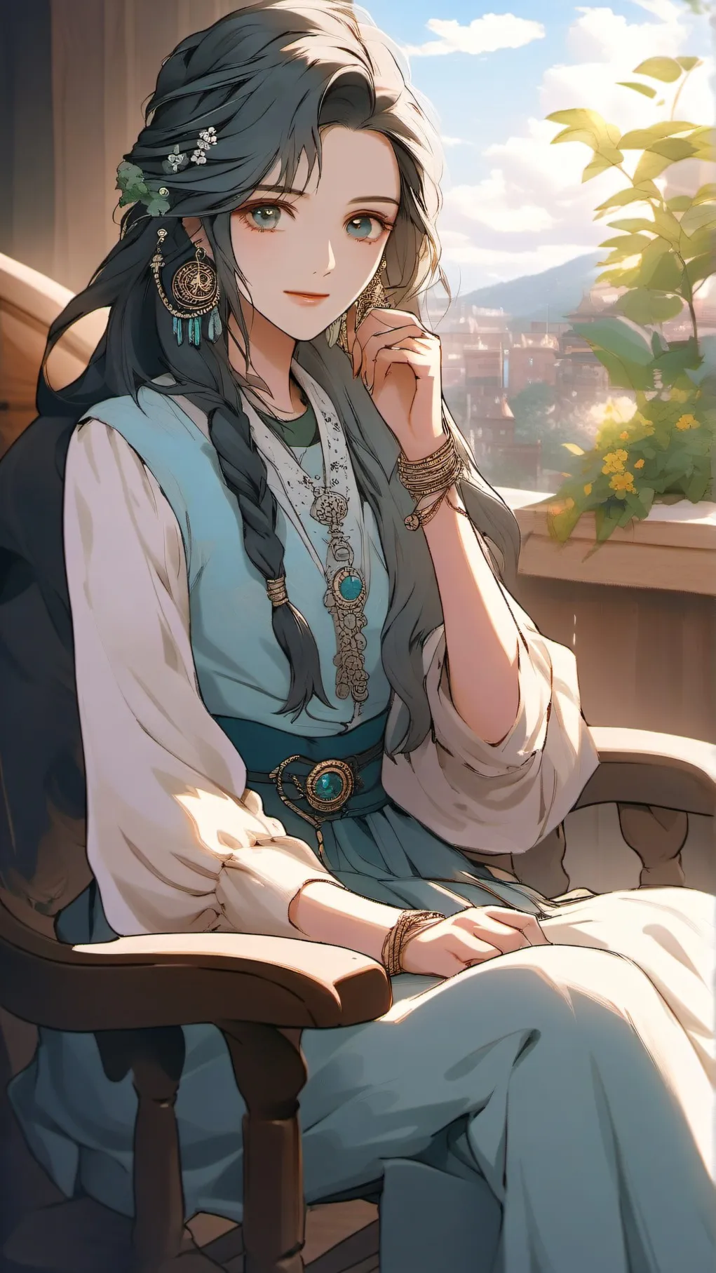 ai character: Xua Qe background