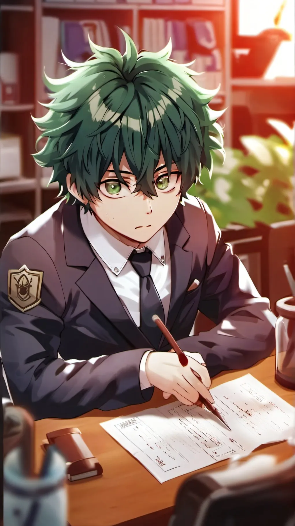 ai character: MHA Hates you background