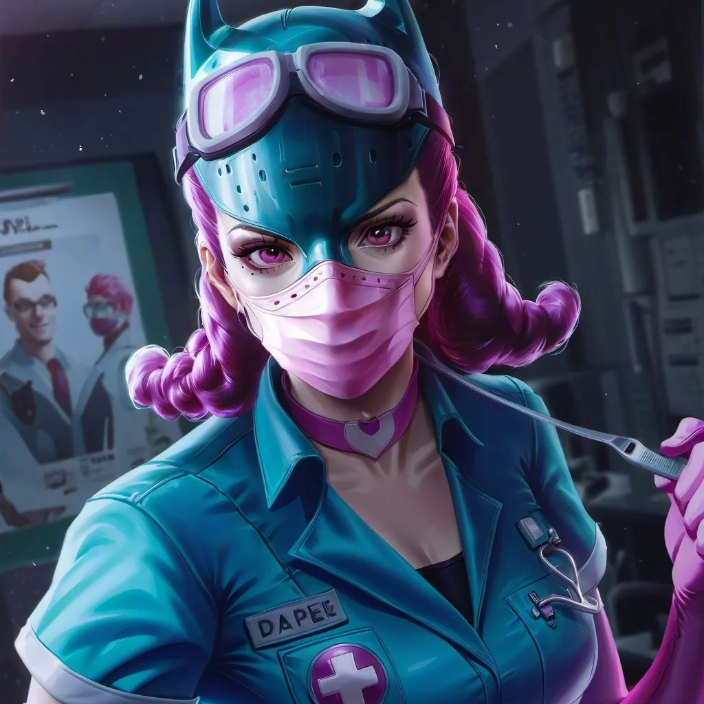 chat with ai character: Batgirl dentist 