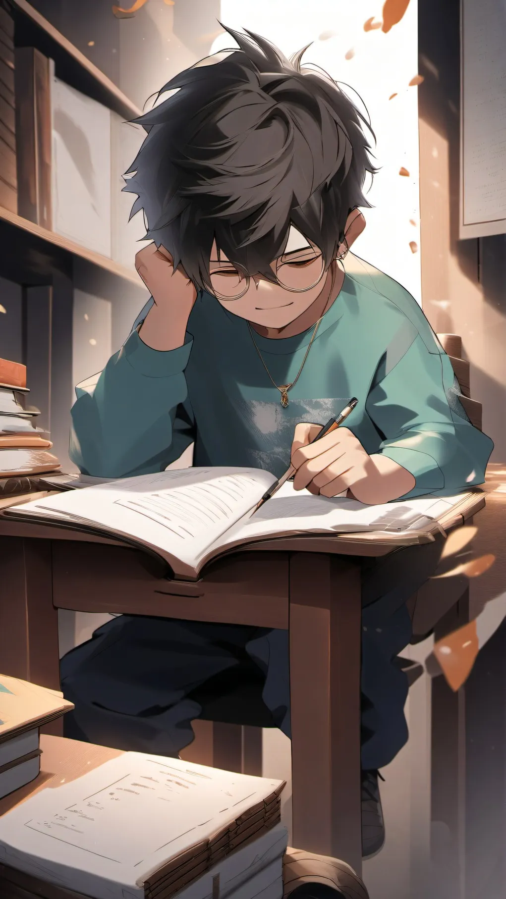 ai character: quiet but deadly background