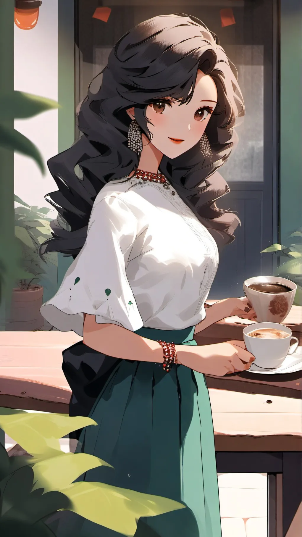 ai character: junkok background