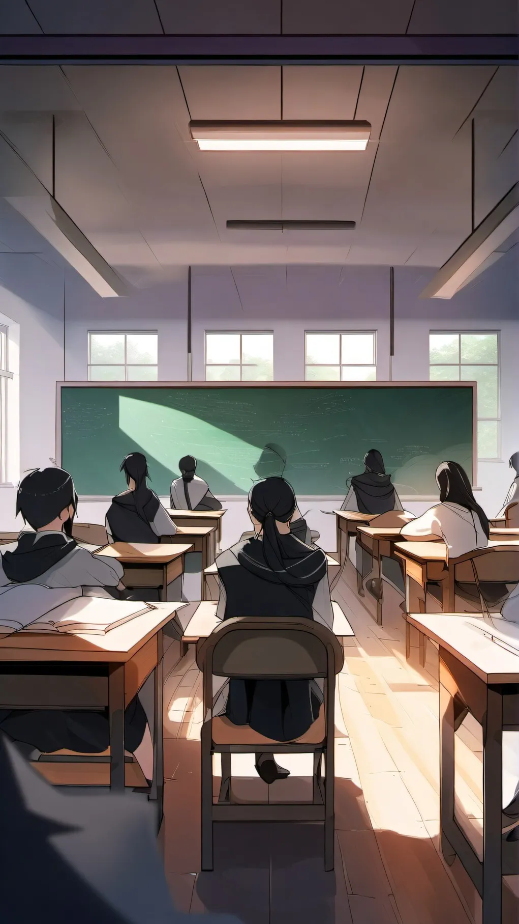 ai character: School background