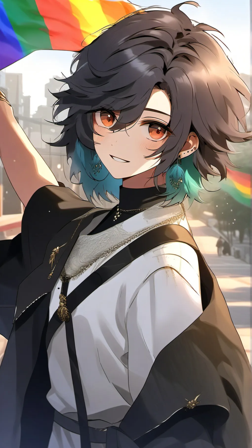 ai character: Pride School background