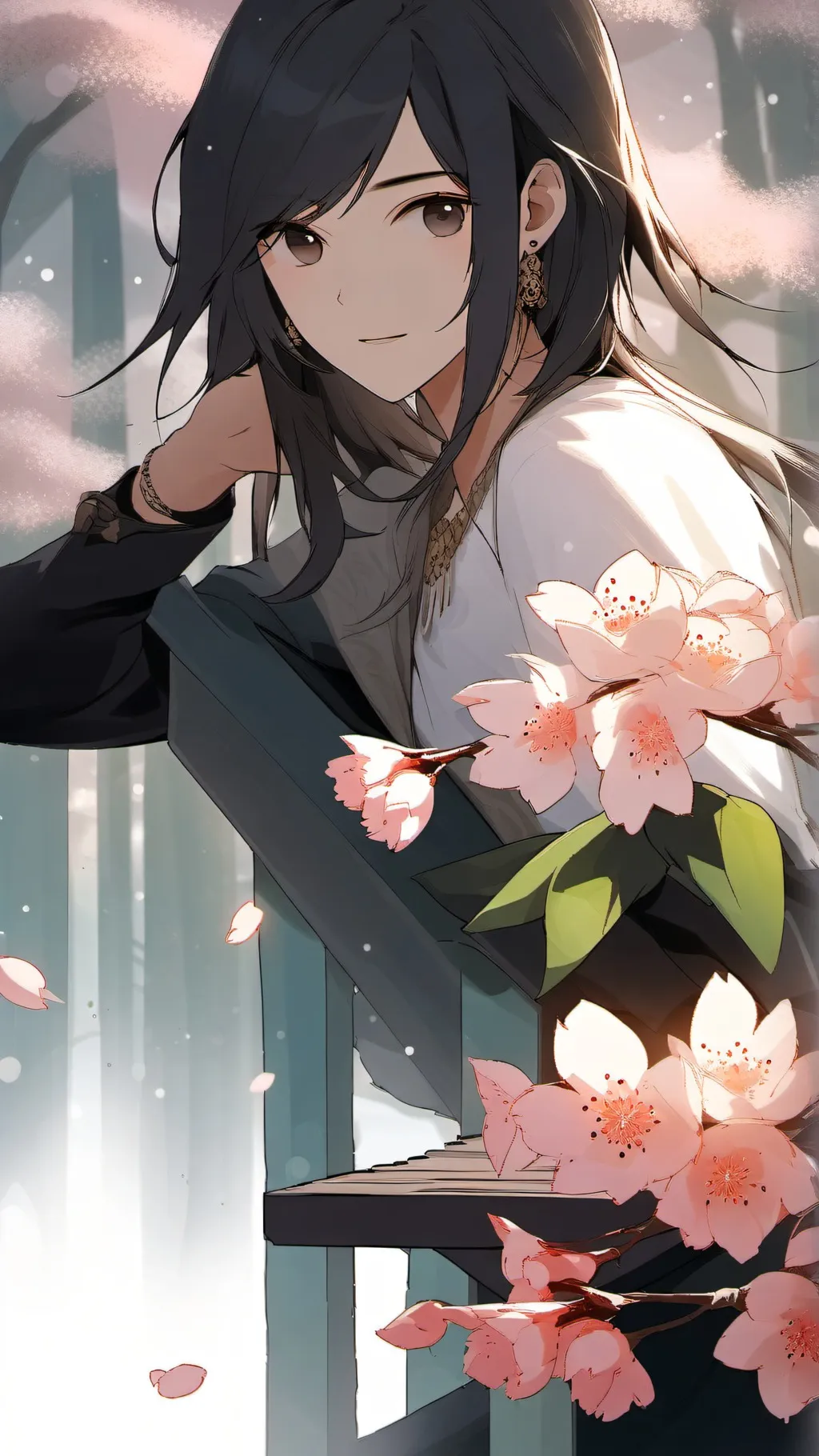 ai character: MHA video call background