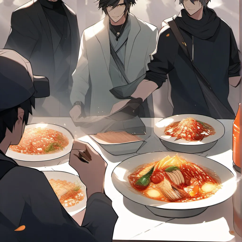 chat with ai character: MHA Food Fight pt2