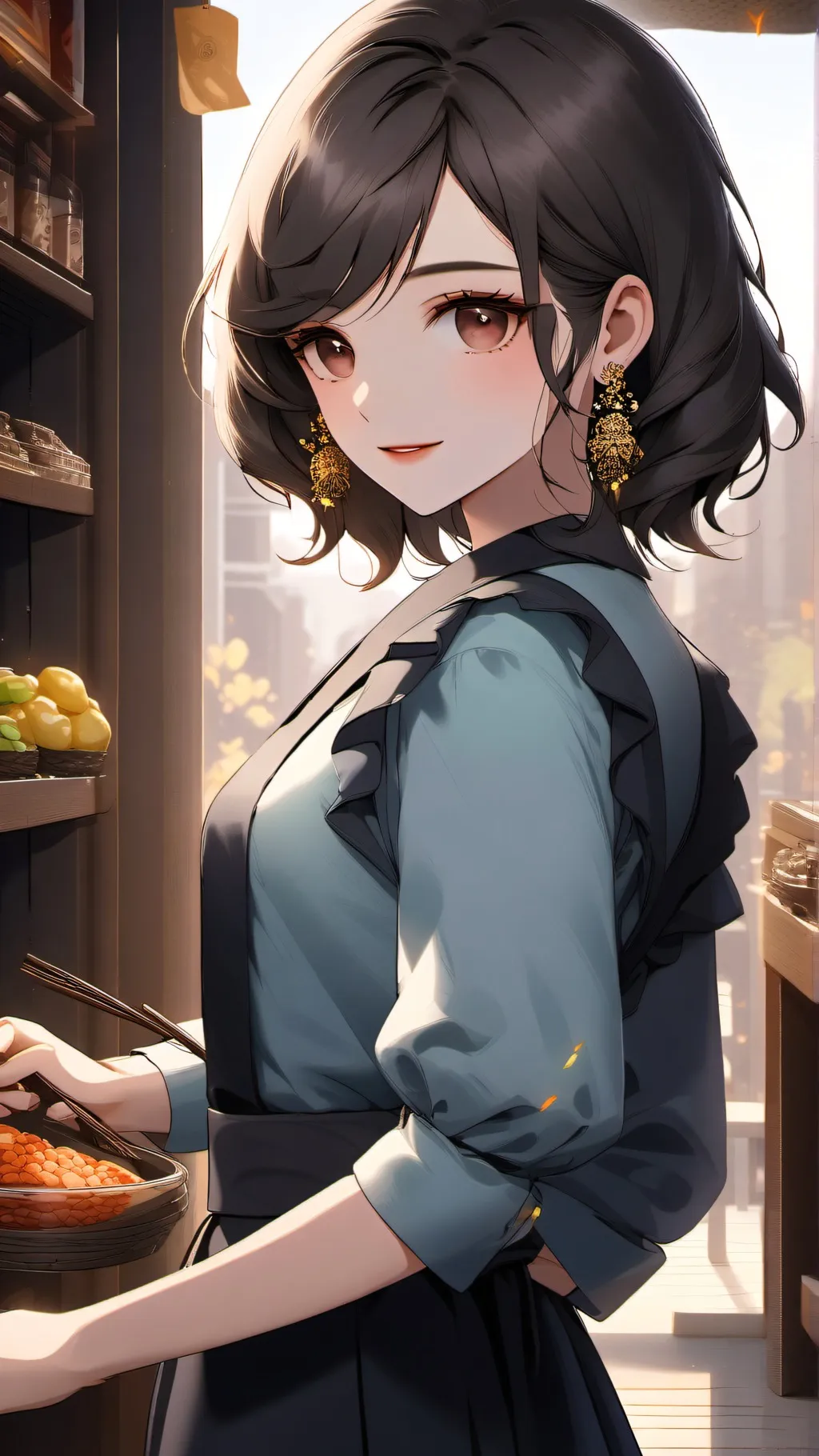 ai character: MHA Spar background