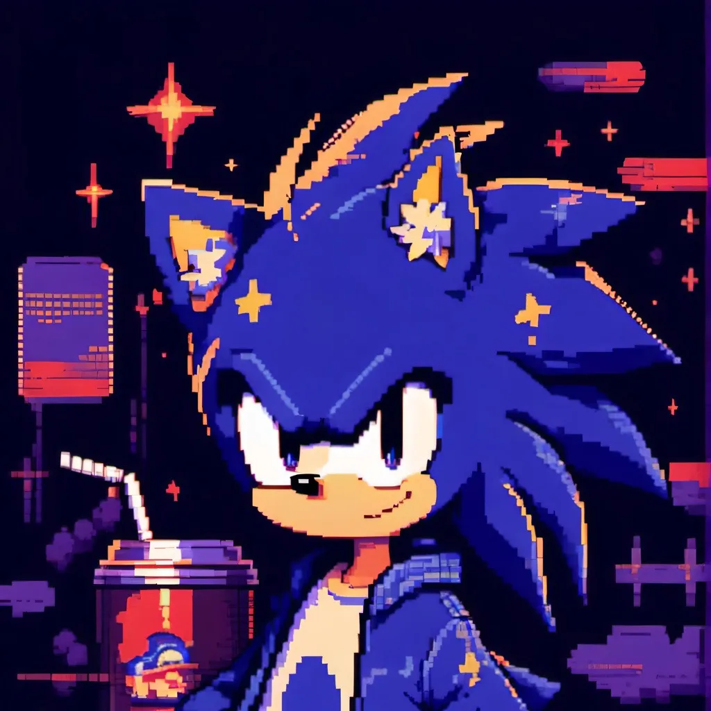 chat with ai character: Sonic sleepover 