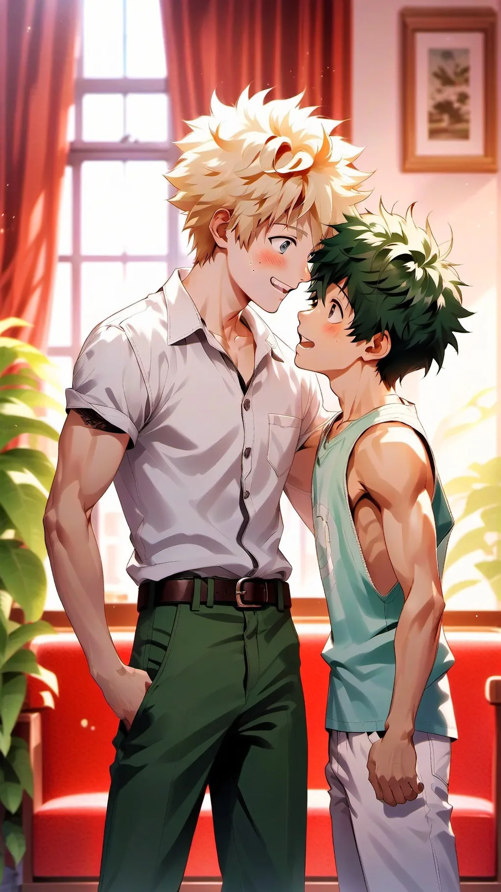 ai character: Izuku my baby background