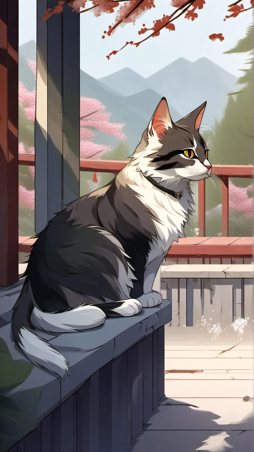 ai character: mitten background