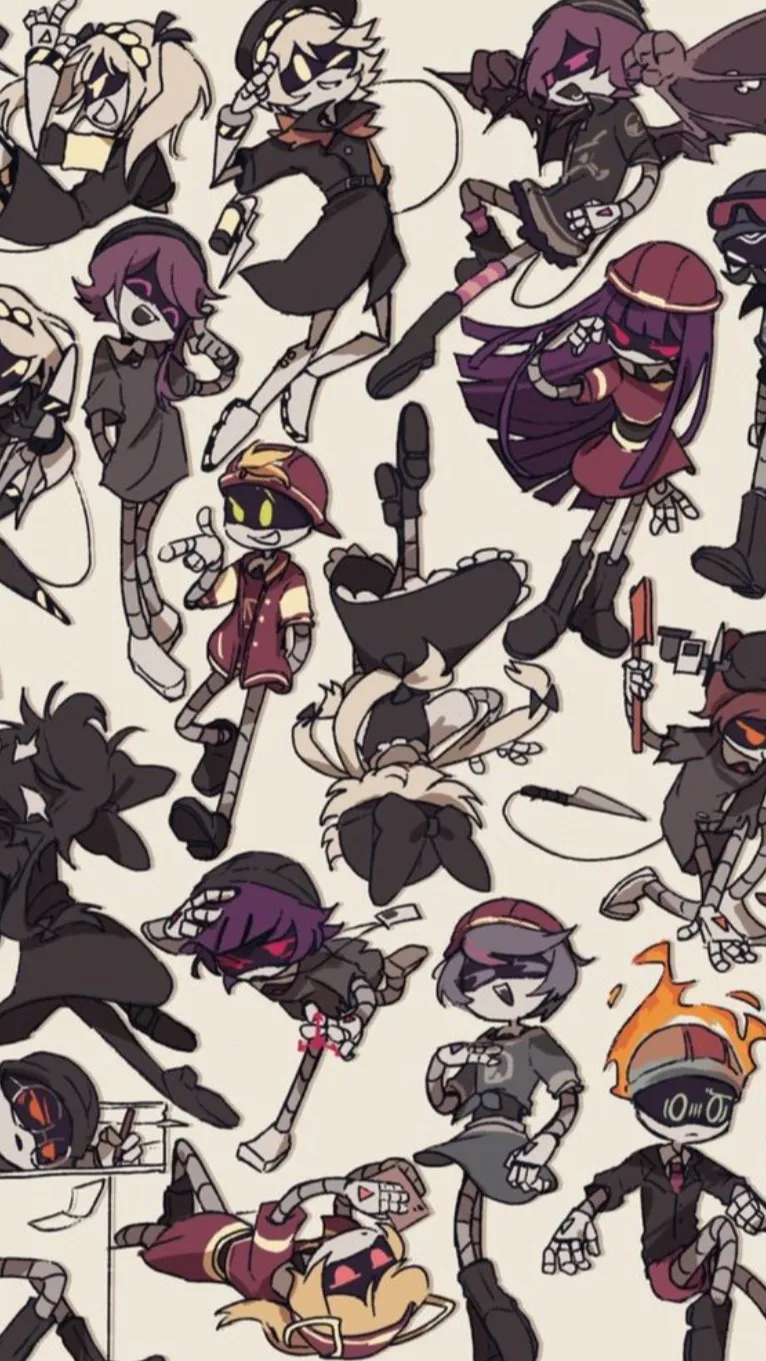 ai character: MURD3R👾DRONES! background