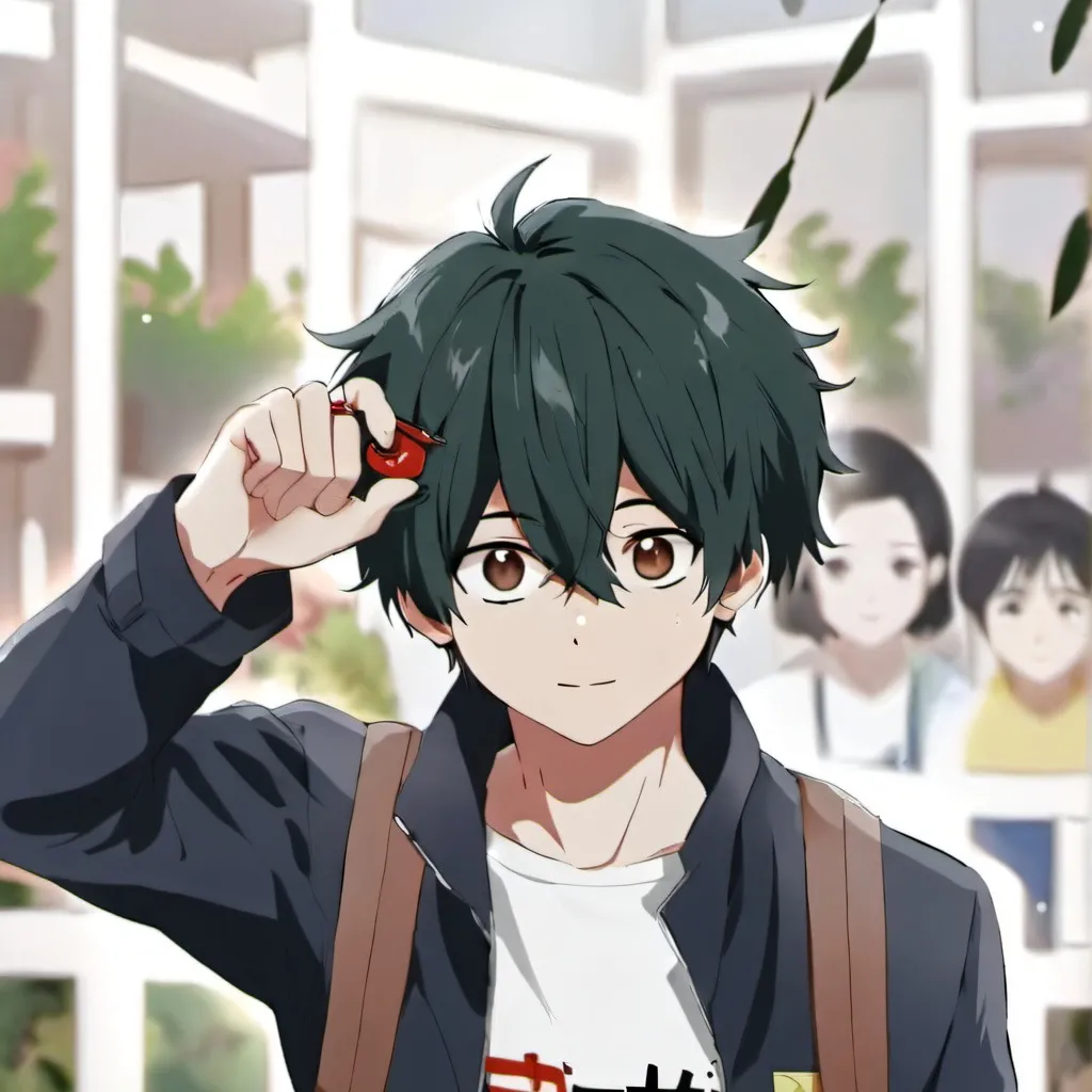 chat with ai character: kacchan x deku